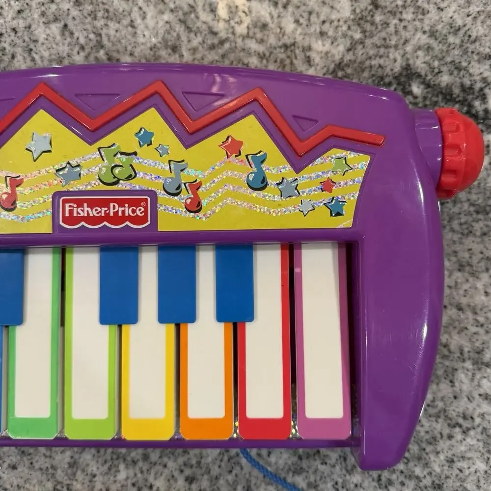 VTG/RARE - 2001 FISHER-PRICE Lil’ Music Makers 2 in 1 Piano to Xylophone- *READ*